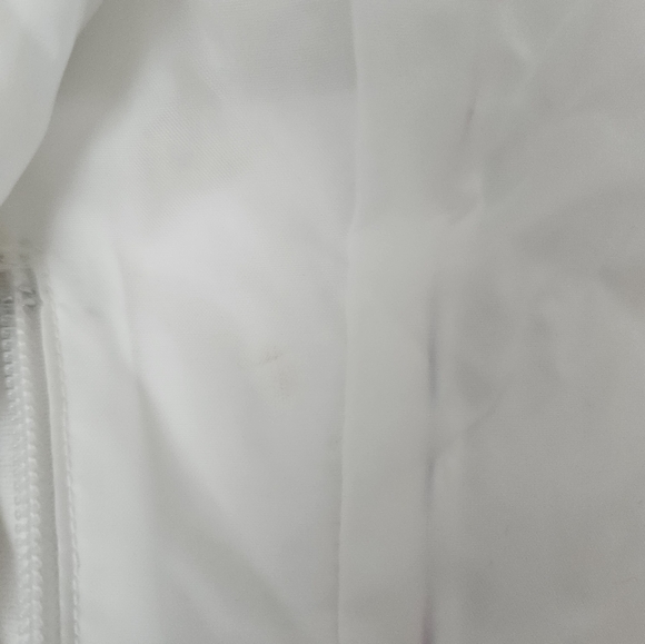 #06 -REBEL YELL crop sleeve jacket white size S - Picture 4 of 4